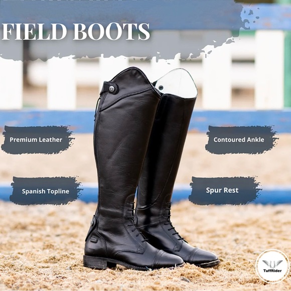 ✨🆕💖TUFFRIDER LADIES KENLEY RIDING FIELD BOOTS💖 - Picture 5 of 5